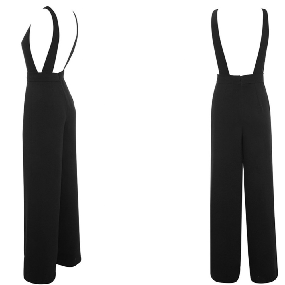 House of CB Black Wide-Leg Jumpsuit - Picture 4 of 10